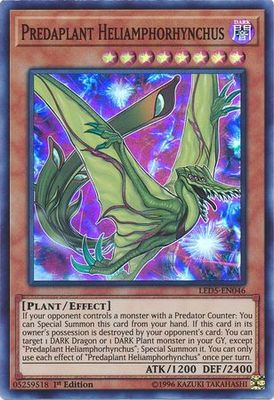 Predaplant Heliamphorhynchus - LED5-EN046 - Super Rare 1st Edition
Legendary Duelists: Immortal Destiny Singles