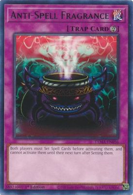 Anti-Spell Fragrance - TAMA-EN056 - Rare 1st Edition
Tactical Masters 1st Edition Singles