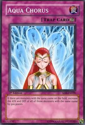 Aqua Chorus - SD8-EN028 - Common 1st Edition Structure Deck: Lord of the Storm [SD8] 1st Edition Singles