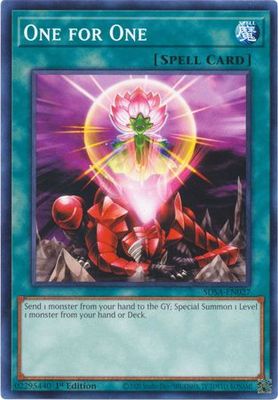 One for One - SDSA-EN027 - Common 1st Edition
Structure Deck: Sacred Beasts 1st Edition Singles