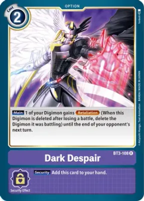 Dark Despair - Release Special Booster (BT01-03)
Release Special Booster