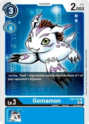Gomamon - Classic Collection (EX01)
Classic Collection