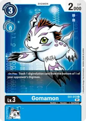 Gomamon - Classic Collection (EX01)
Classic Collection