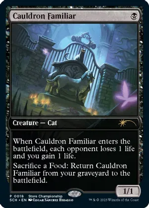 Cauldron Familiar - Game Day &amp; Store Championship Promos (GAME) Game Day &amp; Store Championship Promos