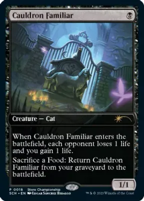 Cauldron Familiar - Game Day &amp; Store Championship Promos (GAME)
Game Day &amp; Store Championship Promos