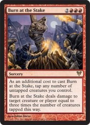 Burn at the Stake
Avacyn Restored Singles