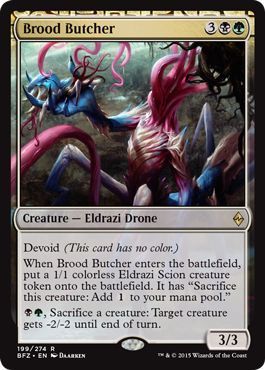 Brood Butcher 199/274 Battle for Zendikar Singles