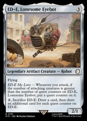 ED-E, Lonesome Eyebot 0131 Universes Beyond: Fallout Commander Singles