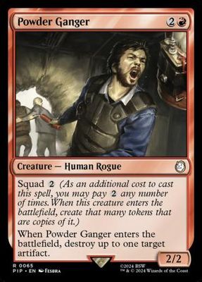 Powder Ganger 0065 Universes Beyond: Fallout Commander Singles