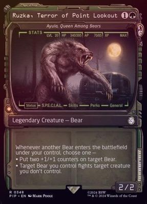 Ruzka, Terror of Point Lookout - Ayula, Queen Among Bears Showcase 0348 - Foil
Universes Beyond: Fallout Collector Booster Foil Singles
