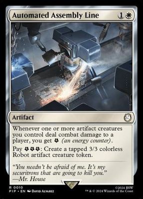 Automated Assembly Line 0010
Universes Beyond: Fallout Commander Singles