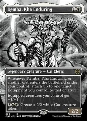 Kemba, Kha Enduring 330 Borderless Manga Phyrexia All Will Be One Collector Booster Singles