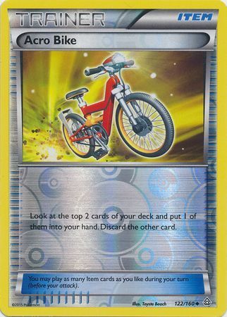 Acro Bike - 122/160 - Uncommon - Reverse Holo
XY: Primal Clash Reverse Holo Singles
