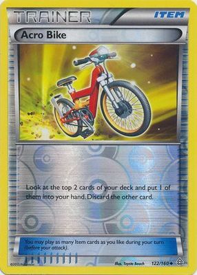 Acro Bike - 122/160 - Uncommon - Reverse Holo
XY: Primal Clash Reverse Holo Singles