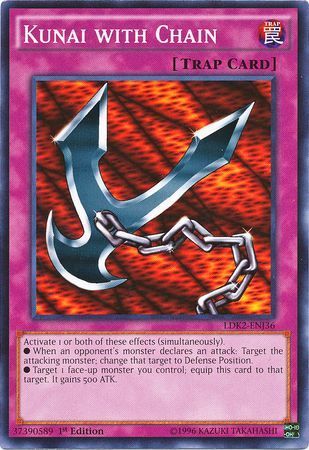 Kunai with Chain - LDK2-ENJ36 - Common 1st Edition Legendary Decks II - Joey