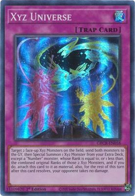 Xyz Universe - GRCR-EN058 - Super Rare 1st Edition The Grand Creators 1st Edition Singles *Espanol*