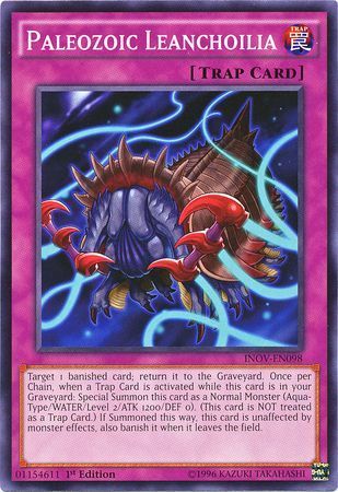 Paleozoic Leanchoilia - INOV-EN098 - Common 1st Edition Invasion Vengeance 1st Edition Singles