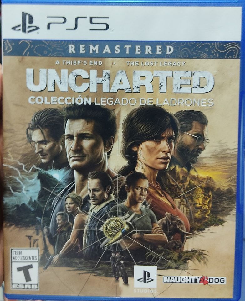 BA3 Uncharted Coleccion Legado de Ladrones Playstation 5 Usado Completo