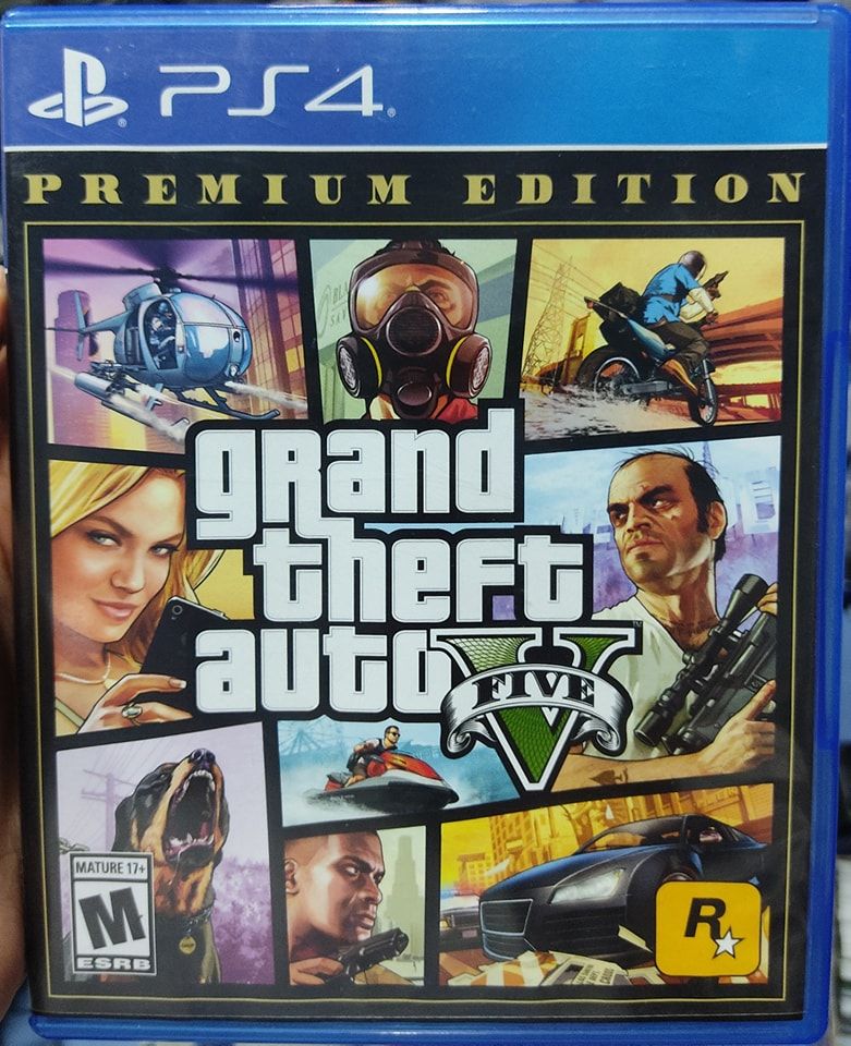 BA3 Grand Theft Auto V Playstation 4 Usado Completo Premium Edition