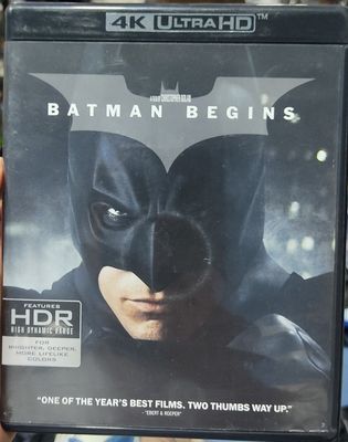 BA3 Batman Begins Blu Ray Original Usado Completo 4K