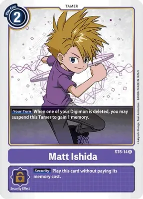 Matt Ishida - Starter Deck 06: Venomous Violet (ST-6)
Starter Deck 06: Venomous Violet