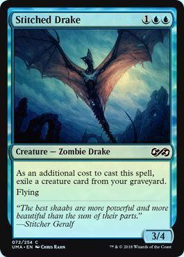 Stitched Drake 072/254 - Foil
Ultimate Masters Foil Singles