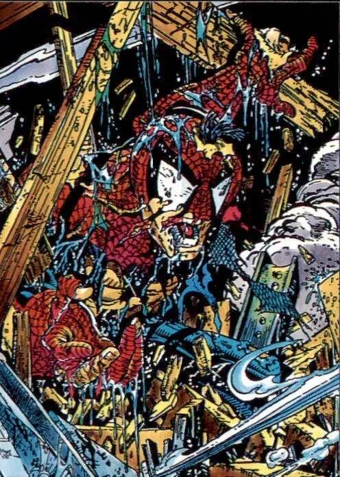 Spider-Man The McFarlane Era Comic Images 1992 Card Number 26