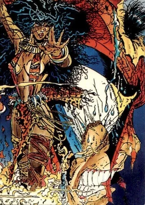 Spider-Man The McFarlane Era Comic Images 1992 Card Number 27