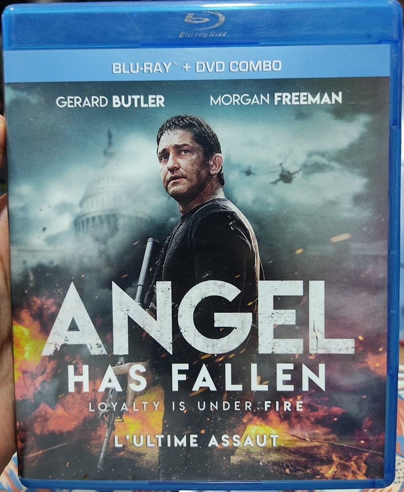BA3 Angel Has Fallen Blu Ray Original Usado Completo