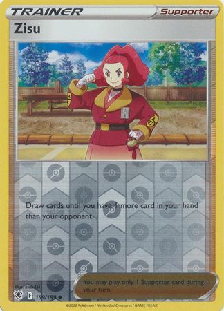 Zisu - 159/189 - Uncommon Reverse Holo Sword &amp; Shield: Astral Radiance Reverse Holo Singles