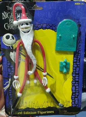 SJ Tim Burton Nightmare Before Christmas Santa Jack Skellington Neca Figura Nueva Jack Figura