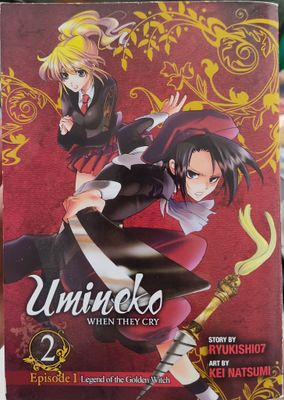 BA3 Umineko Manga Volumen 2 Ingles