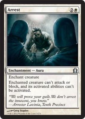 Arrest 3/274 - Return to Ravnica Singles (Español)