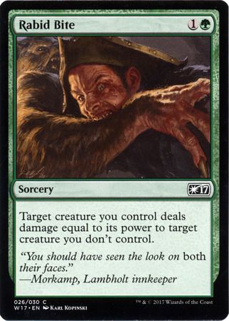 Rabid Bite 023/030 - Welcome Deck 2017 (W17) (Español)