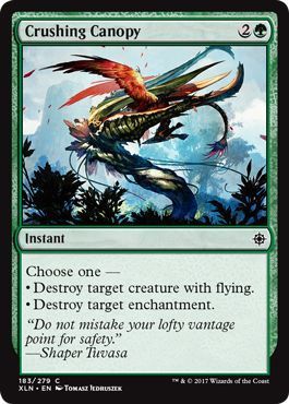 Crushing Canopy 183/279 Ixalan Singles