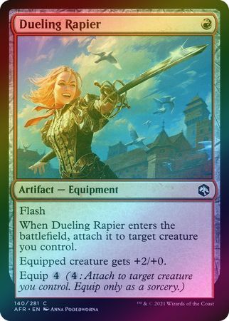 Dueling Rapier 140/281 - Foil
Adventures in the Forgotten Realms Foil Singles