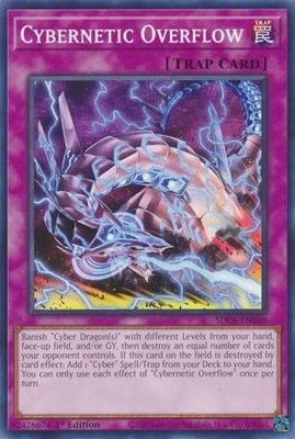 Cybernetic Overflow - SDCS-EN040 - Common 1st Edition Structure Deck: Cyber Strike 1st Edition Singles