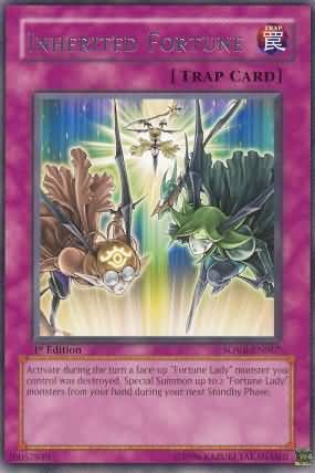 Inherited Fortune - SOVR-EN067 - Rare 1st Edition Stardust Overdrive [SOVR] 1st Edition Singles