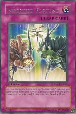 Inherited Fortune - SOVR-EN067 - Rare 1st Edition Stardust Overdrive [SOVR] 1st Edition Singles
