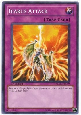 Icarus Attack - SDDL-EN039 - Common 1st Edition Structure Deck: Dragunity Legion [SDDL] 1st Edition Singles