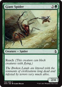 Giant Spider 166/269
Amonkhet Singles(Español)