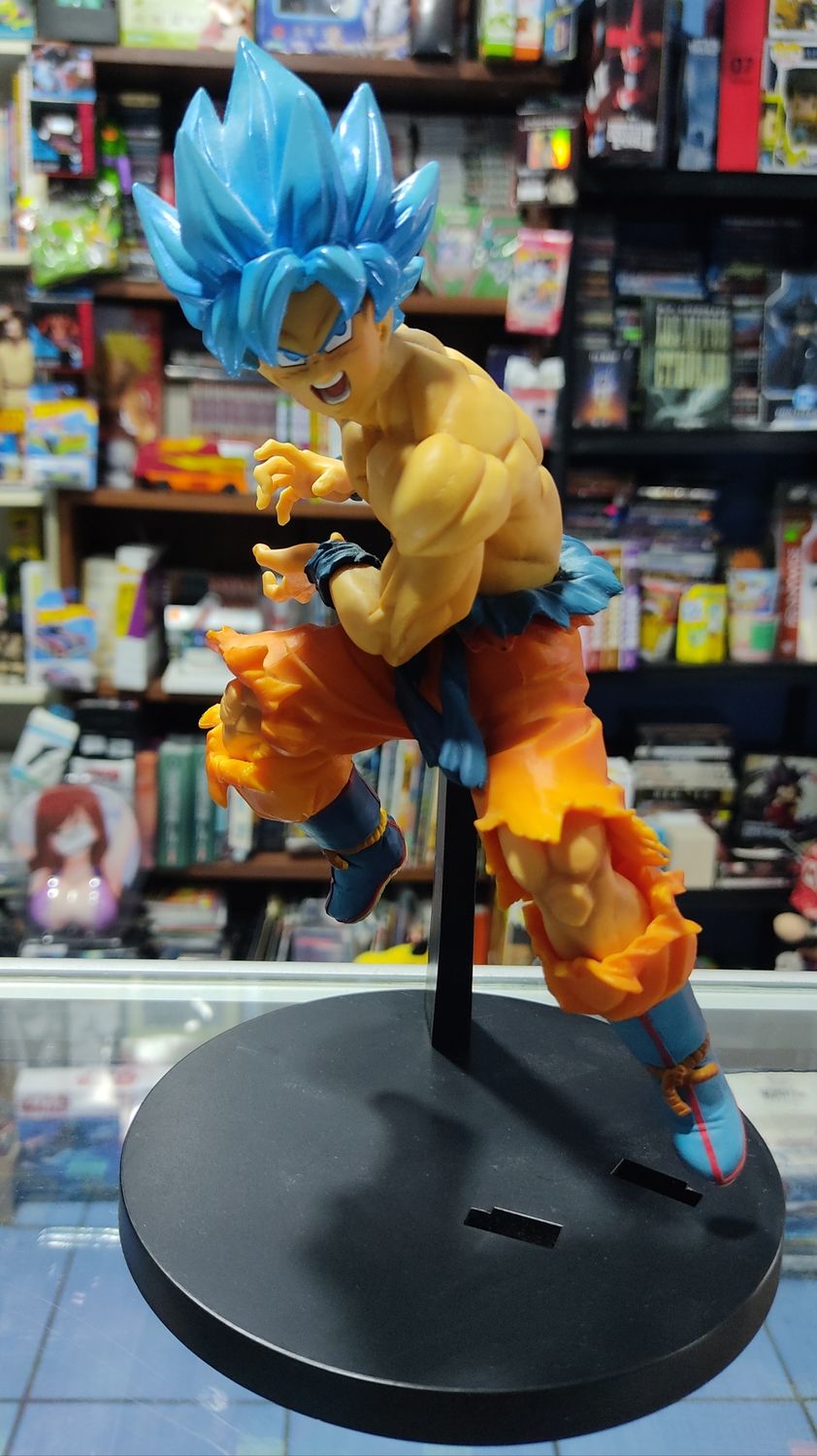 SJ Super Saiyan Blue Goku Figura Tag Fighters Bandai Spirits