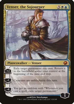 SJ Venser, the Sojourner - Scars of Mirrodin (SOM)
Scars of Mirrodin