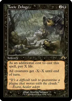 Toxic Deluge (Retro Frame) - Modern Horizons 3 (MH3)
Modern Horizons 3 Foil