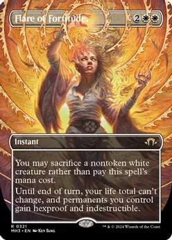 SJ Flare of Fortitude (Borderless) - Modern Horizons 3 (MH3)
Modern Horizons 3