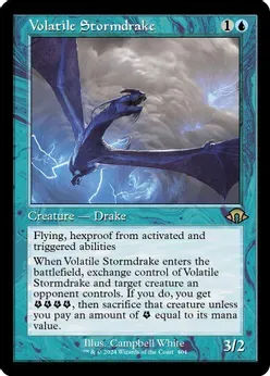 SJ Volatile Stormdrake (Retro Frame) - Modern Horizons 3 (MH3)
Modern Horizons 3