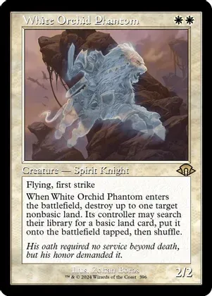 SJ White Orchid Phantom (Retro Frame) - Modern Horizons 3 (MH3) Modern Horizons 3