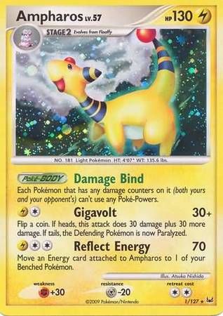 Ampharos - 1/127 - Holo Rare
Platinum (Base Set) Singles