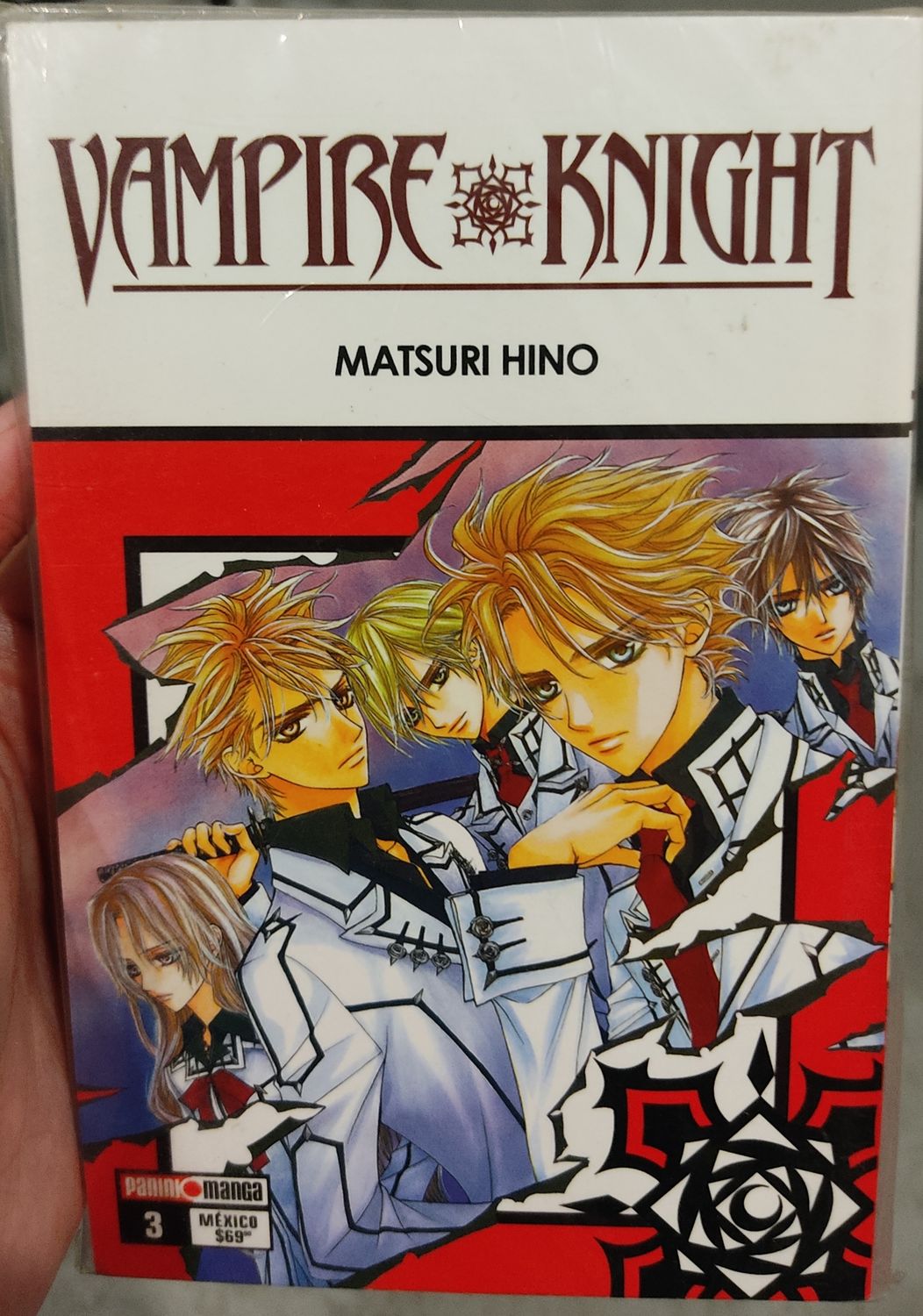 TS Vampire Knight Manga Volumen 3 Espanol Panini