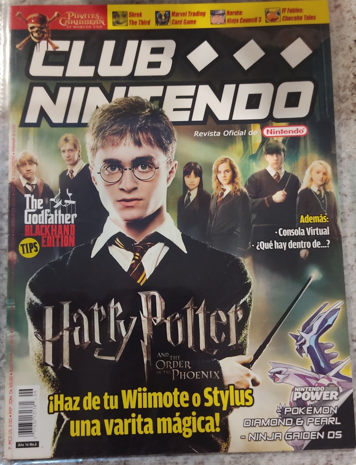 TS Club Nintendo Ano 16 Numero 6 Harry Potter